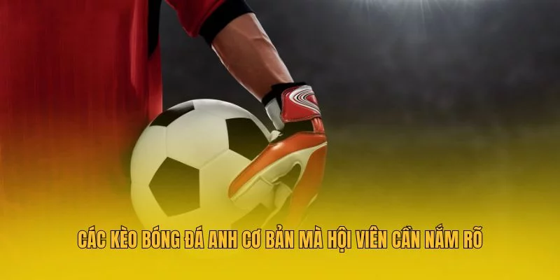 Các kèo bóng đá Anh cơ bản mà hội viên cần nắm rõ Các kèo bóng đá Anh cơ bản mà hội viên cần nắm rõ