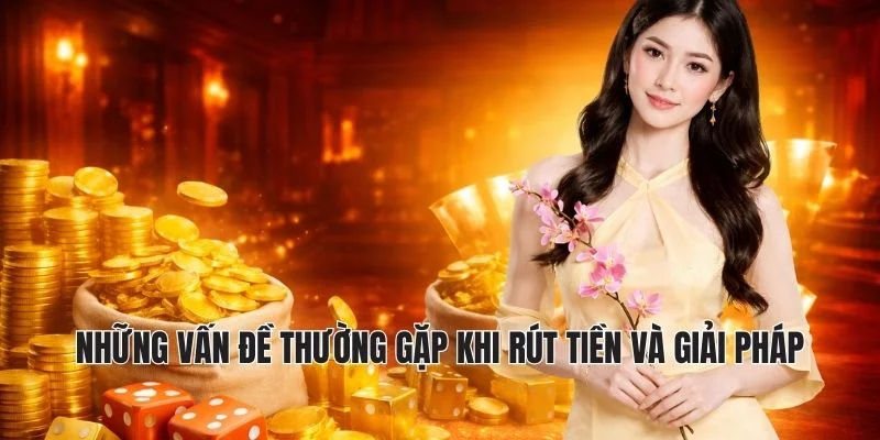 Những vấn đề thường gặp khi rút tiền và giải pháp Những vấn đề thường gặp khi rút tiền và giải pháp